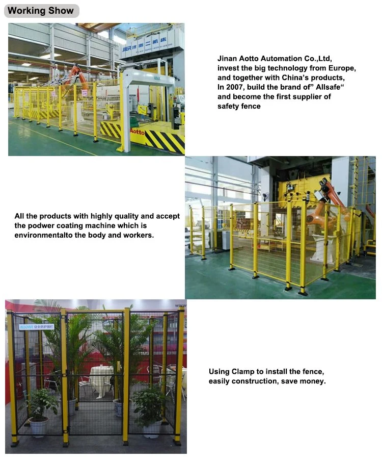 Machine Guard Solutions Protect Fence Used for Workshop Factory Fence